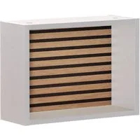 Schildmeyer Wandregal Ekko, Wandregal, melaminharzbeschichtet, Made in Germany, B: 40 cm, Solide Verarbeitung - Dieses Produkt ist in Deutschland gefertigt