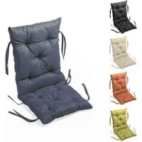 sunnypillow Bankauflage Bankauflage Stuhlkissen viele Farben und Größen zur Auswahl, 50x50x50cm blau