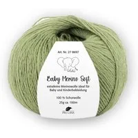 Pro Lana Baby Merino soft Häkelwolle, 100 m (Baby Merino Soft Wolle, zartes Gefühl auf der Babyhaut), 25 g
