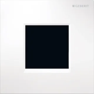 Geberit Abdeckplatte Typ 30 zu UR-Strg. weiß / glanzchrom / weiß, 243271KJ1 243271KJ1