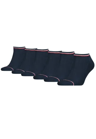 6 Paar TOMMY HILFIGER Herren ICONIC SNEAKER Gr. 39 - 49 Sneaker Socken