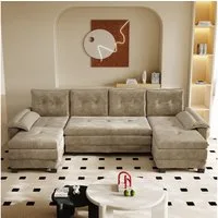 Celya Schlafsofa U-Form mit Bettfunktion, modulares Design,modernes Wohnzimmer-Sofa