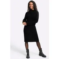 heine Etuikleid Strickkleid Langarm Ripp