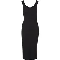 URBAN CLASSICS Shirtkleid Urban Classics Damen Ladies Rib Top Dress (1-tlg)