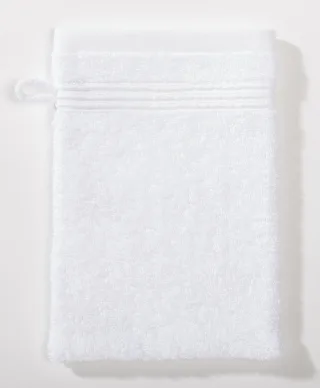 Waschhandschuh SAPHIR weiß
