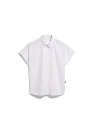 Armedangels - POPLIN LARISAANA BLOUSE white - Gr. - XL