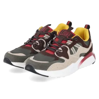 Leone 1947 Low Sneaker - Gr. 40 - Grün - Textil & Synthetik