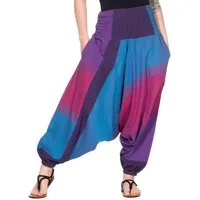 KUNST UND MAGIE Haremshose Kunst und Magie Damen orientalische Yoga Freizeit Haremshose