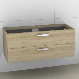 Artiqua 414 Waschtischunterschrank für Venticello 4104CL, 4104CJ Castello Eiche quer NB, 414-WU2L-V1 414-WU2L-V112-7134-426