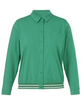 Frapp - Jacke Kragen 1/1 Arm Knöpfe peppermint - Gr. - 48