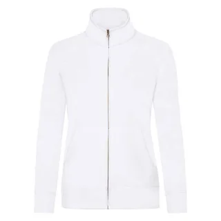 Fruit of the Loom - Sweatjacke für Damen (Weiß)