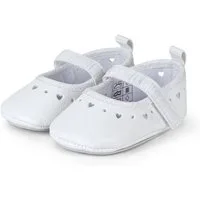 Sterntaler® Baby Ballerinas Herz Krabbelschuh (1-tlg) Baby Ballerinas aus Kunstleder, Babyschuhe mit Anti-Rutsch-Sohle