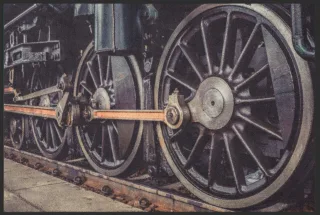 Fussmatte Eisenbahn 6318 | Größe: 60 cm x 45 cm