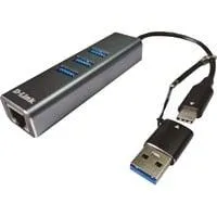 DUB-2332, Dockingstation USB-A, RJ-45