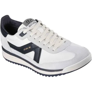 Skechers SKX 92 Spective Leder Herren Weiß/Schwarz Sneaker