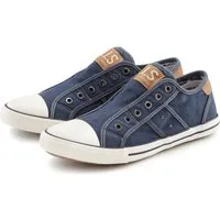 H.I.S Textilschuh, Stoffschuh, Turnschuh, Halbschuh, Freizeitschuh, Slipper Sneaker NEU Slip-On-Sneaker aus weichem Textilmaterial, Unisex