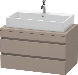 Duravit DuraStyle Konsolenwaschtischunterbau wandhängend Basalt Matt 900x548x512 mm - DS531804343 DS531804343