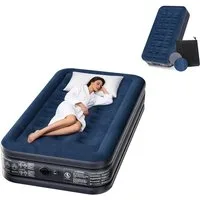 FIVMEN Luftbett Selbstaufblasende Luftmatratze mit Elektrischer Pumpe Gästebett, (Packung), Aufblasbare Matratze für Camping Heimgebrauch wie als Gästebett
