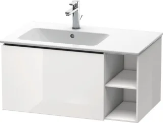 Duravit L-Cube Waschtischunterbau wandhängend Weiß Hochglanz 820x481x400 mm - LC619108585 LC619108585