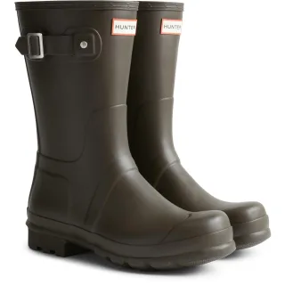 Hunter Original Herren Kurzschaft Gummistiefel Schokoladenbraun
