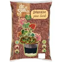 dr. Soil Rindenmulch Dr.Soil Dekorative Pinienrinde, 5 liter beutel, 5 l