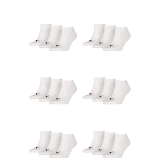 18 Paar Puma Sneaker Invisible Socken Gr. 35 - 49 Unisex für Damen Herren Füßlin...