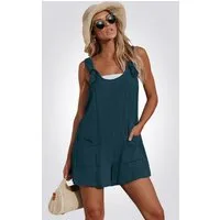 Cupshe Playsuit Gebundenes ärmelloses Jumpshort