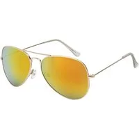 BEZLIT Eyewear Pilotenbrille Damen Herren Piloten Sonnenbrille mit Metallrahmen (1-St) mit schwarzen Linsen