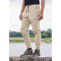 John Devin Jogger Pants Trekking-Outdoor-Hose mit Belüftung im Kniebereich