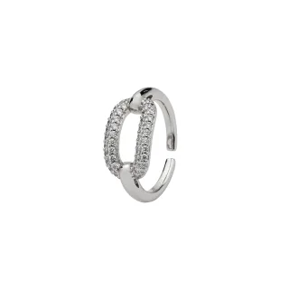 US Polo Assn Jewellery – Rhodium-Ring „Lily“