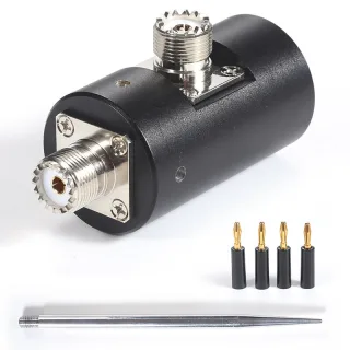Vehicle-mounted GP Antenna Mount Outdoor Amateur Radio Portable Shortwave Antenna Kit for Tripod Adapters Grounding Syst