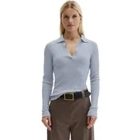 Marc O'Polo Langarm-Poloshirt mit TENCEL™ Modal