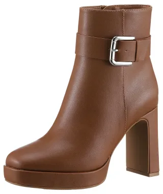 Aniston SHOES Stiefelette, Abendstiefelette mit Plateau - NEUE KOLLEKTION