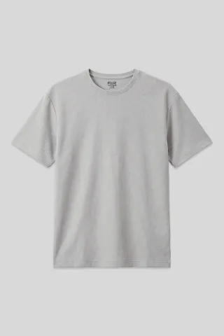 Übergroßes Rundhals-T-Shirt