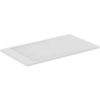 Ideal Standard Ultra Flat S + Brausewanne T5570FR 1400 x 800 x 36 mm, carraraweiß, rechteckig