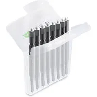 JB White Cerumenfilter 1,3 mm Cerumenfilter für Hörgeräte - Spar-Pack, Durchmesser: 1,3mm - Filter kompatibel mit Widex Nanocare Wachsschutz
