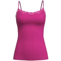 CALIDA Spaghettitop Etude Toujours Damen (1-tlg) verstellbare Träger, edle Nadelstreifen-Optik, swiss+cotton-Gütesiegel