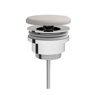 VitrA Zubehör Schaftventil mit Ventildeckel aus Re-Ceramic Taupe Natural,6380L066-0159 6380L066-0159