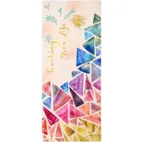 GOLDEN Yogamatte GOLDEN Yogamatte Faltbar rutschfest 1,5mm Dünne Leicht Reise Matte (Set, 1er-Pack), sprühen Sie ein paar Wasser, dann bekam Perfeck Griffe