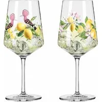 Ritzenhoff Cocktailglas Ritzenhoff Sommertau Limoncello 2er-Set F24, Kristallglas