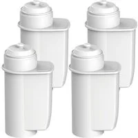 Comedes Wasserfilter 4er Set passend für Siemens EQ Serie, Bosch Vero Series, Zubehör für einsetzbar statt Siemens TZ70003, TZ70033, Bosch TCZ7003, 12008246 467873, einsetzbar statt BRITA Intenza TZ70003, 1016723 575491