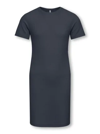 KIDS ONLY - KOGNELLA S/S DRESS VD JRS NOOS Ombre Blue - Gr. - 152