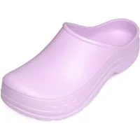 Ladeheid Gartenclogs für Damen Ultraleicht EVA Gartenschuhe LA-CA-25 Clog (37 EU, Helllila) Wasserdicht & Flexibel