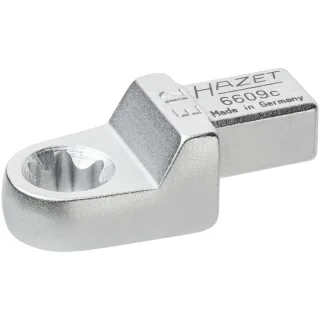 HAZET Einsteck TORX Ringschlüssel Einsteck-Vierkant 9 x 12 mm - 6609C-E12