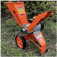 Forest Master Messerhäcksler Elektro Häcksler 2800 Watt, 4 PS Direktantrieb FM4DDE, 5 cm max. Astdurchmesser, Gartenschredder