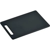 KESPER® Schneidebrett Schneidebrett, 37 x 25 x 0,8 cm, schwarz, (1-St)