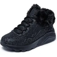Skechers UNO LITE Winterboots Schnürboots mit Reißverschluss, Größenschablone zum Download