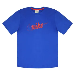 Nike-Logo Kurzarm Crew Neck Blue Herren T-Shirt 692359 401