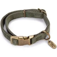 Designed By Lotte Hunde-Halsband Hundehalsband Velura grün