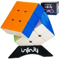 LumeeStar Motorikwürfel Zauberwürfel Infinity – Speed Cube 3x3 + Trainingsanleitung